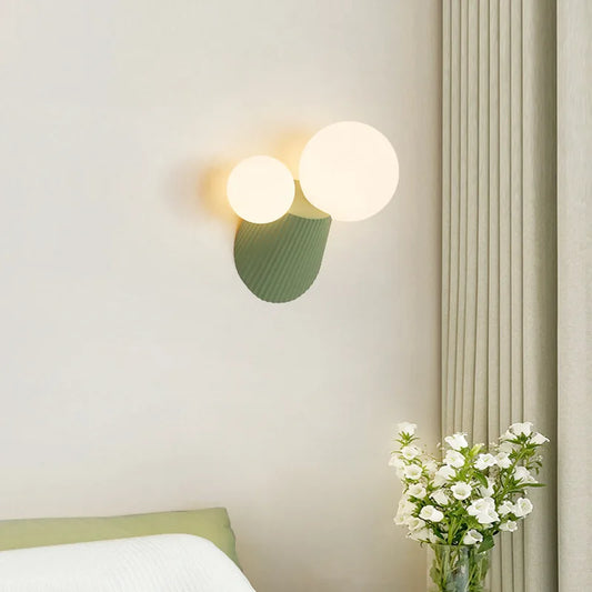 DecorBites™ Cactus Resin Glass Wall Lamp for Bedroom, Living Room, Study, Dining Room