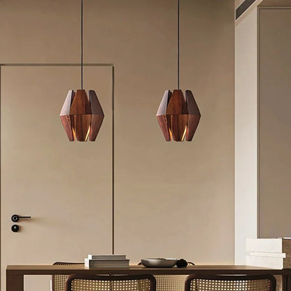 DecorBites™ Japanese Style Wood Pendant Lamps: Timeless Elegance for Your Living Space