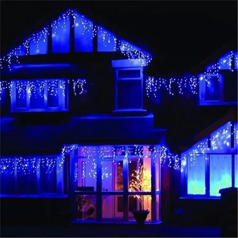 DecorBites™ Outdoor Christmas Waterfall Lights 5M Curtain String