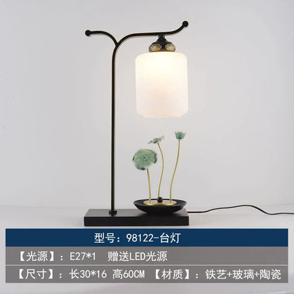 DecorBites™ Chinoiserie Table Floor Lamp - Elegant Living Room Bedroom Lighting
