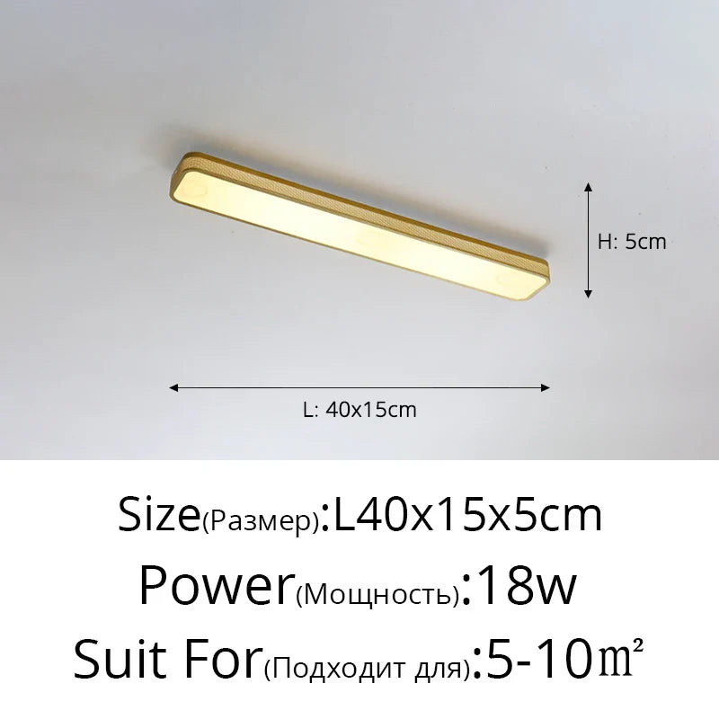Sleek LED Ceiling Chandelier