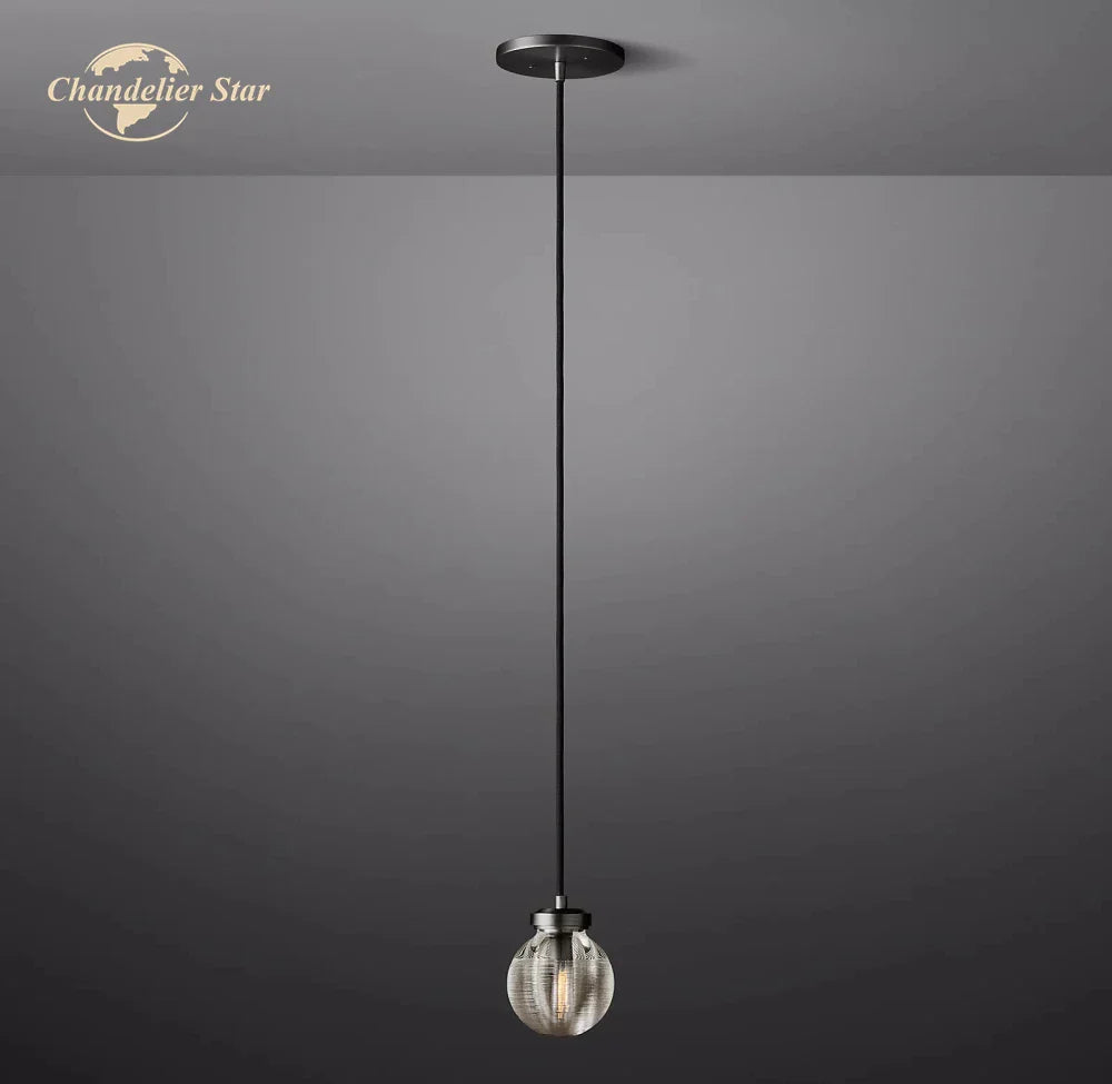 DecorBites™ Crystal Pearl LED Chandelier for Bedroom Dining Kitchen - Modern Small Hanging Pendant Light Fixtures