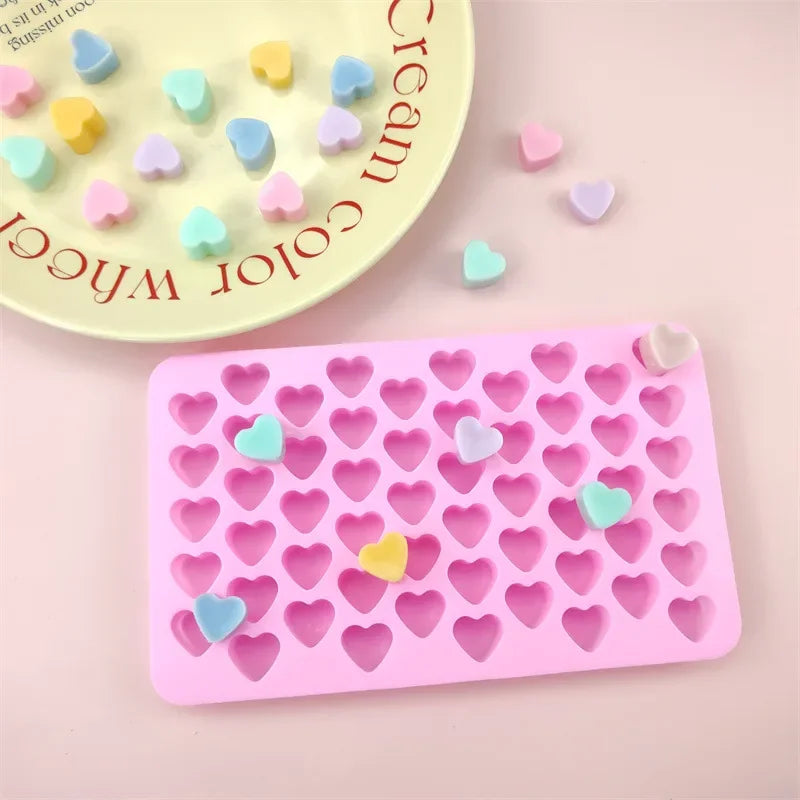 DecorBites™ Heart Silicone Cake Mold for Baking & Decoration
