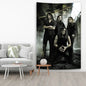 Decobites Thrash Metal Flag Tapestry for Bohemian Bedroom and Bar Wall Decoration