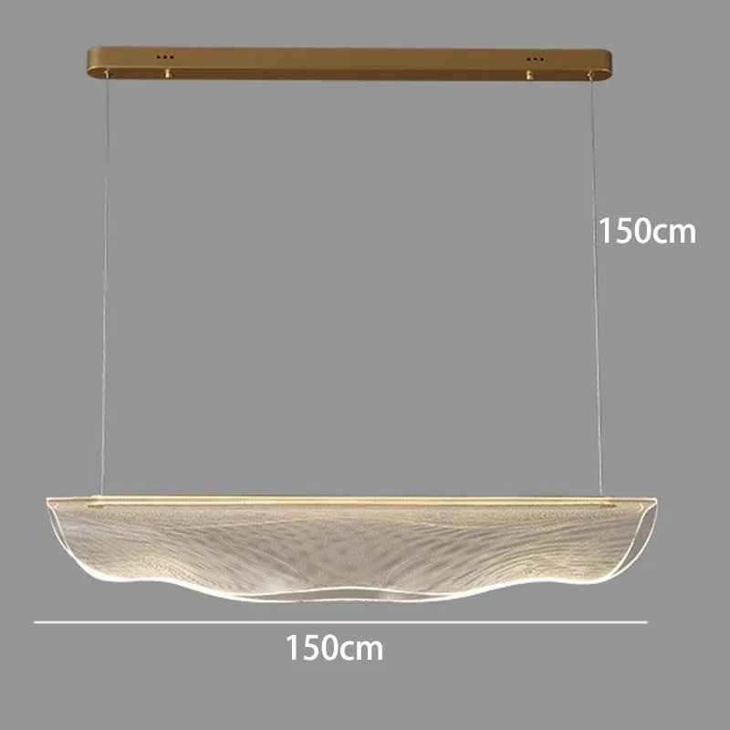 DecorBites™ LED Pendant Light Chandeliers for Modern Indoor Living & Dining Room Lighting