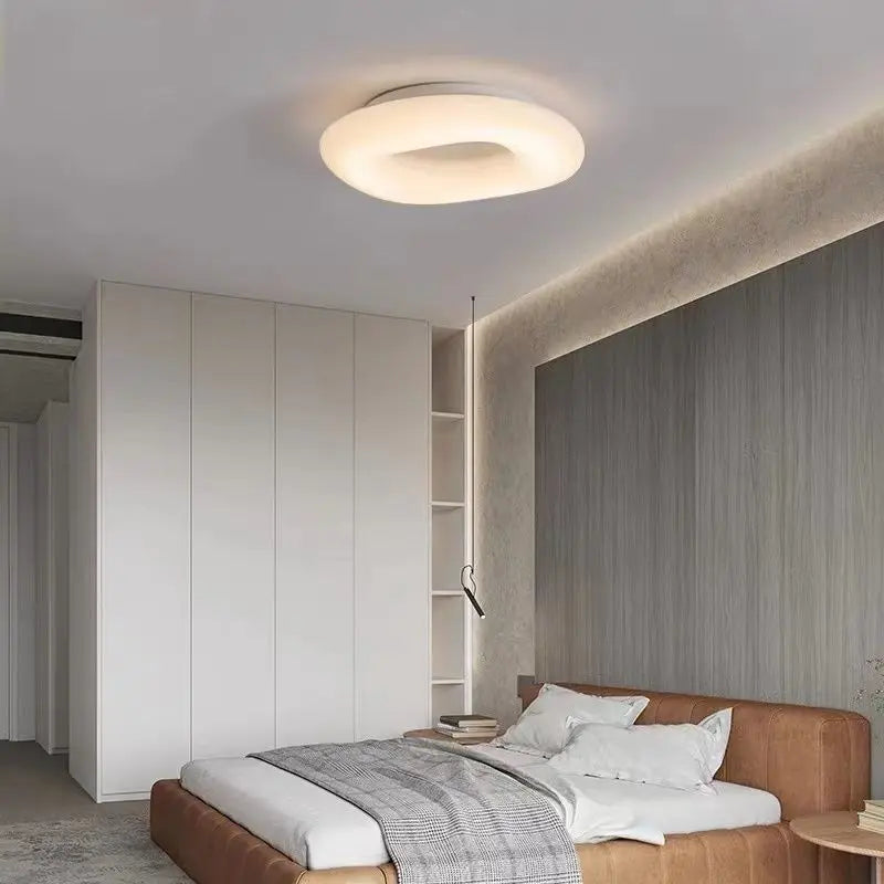 DecorBites™ Cloud LED Pendant Light for Home Office Decor - Creative Circular Hanging Lamp