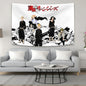 Tokyo Avengers Tapestry Wall Art by Decobites: Kawaii Anime Room Decoration