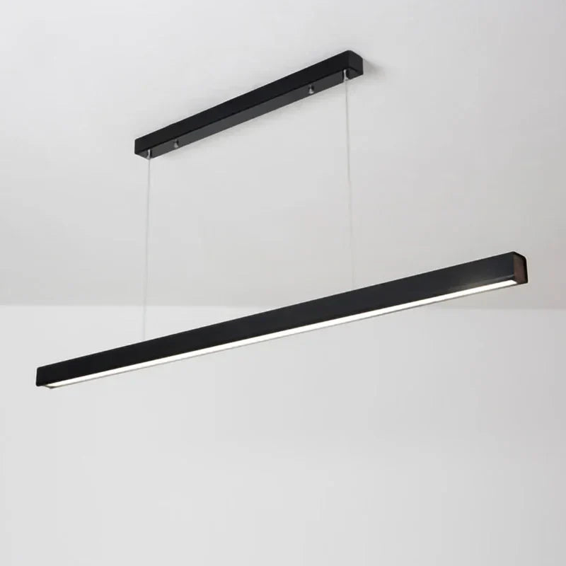 White Black Linear Pendant