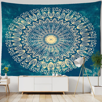 Decobites Mystic Witchcraft Boho Mandala Tapestry Wall Hanging Hippie Art Home Decor