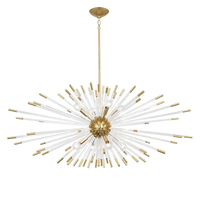 DecorBites™ Dandelion Golden Ball Chandelier - Nordic Postmodern Bedroom Dining Room Decor