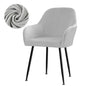 Decobites Velvet Chair Cover | Stretchy Soft Seat Case for Home Office Dining Wedding