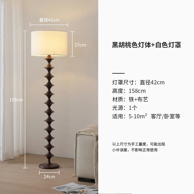 DecorBites™ Gourd Floor Lamp LED E27 Iron Art Decorative Standing Lights for Living Room