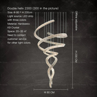 DecorBites™ Crystal Chandelier Luxury Designer Light for Elegant Living Spaces