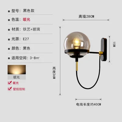 DecorBites™ LED Wall Lamps: Modern Bedroom & Kitchen Lighting, Elegant Living Room Sconce Light