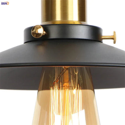 DecorBites™ Gold Industrial LED Wall Lamp for Loft Stair, Coffee Bar, Bedroom
