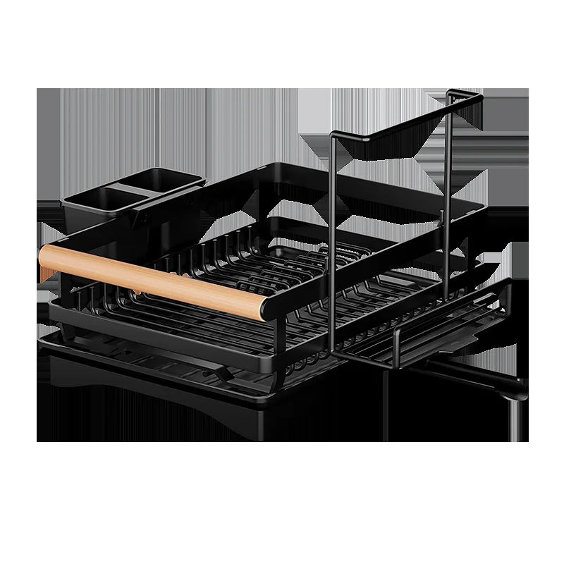 Organizador de Fregadero de Cocina Decorbites™ Soporte para Secado de Platos para Almacenamiento de Cubiertos y Sostenedor de Esponjas