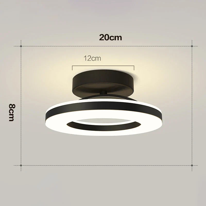Lámpara de techo LED DecorBites™ para decoración del hogar, dormitorio, comedor, sala de estar e iluminación de balcón.