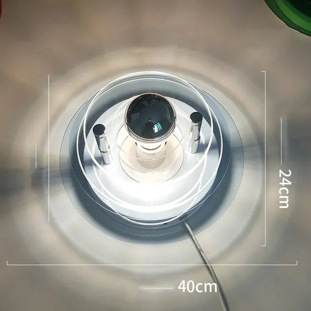 DecorBites™ LED Wall Lamp: Ultra Modern UFO Design for Living Room, Bedroom, Hotel - Bauhaus Style