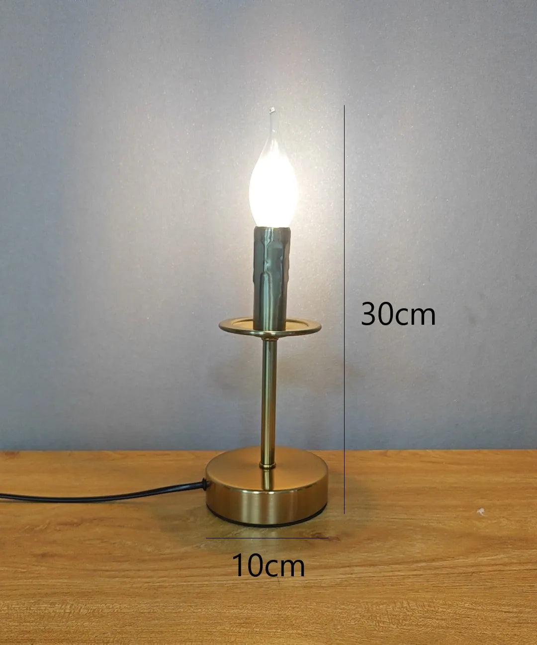 Bronze Candle Floor Lamp