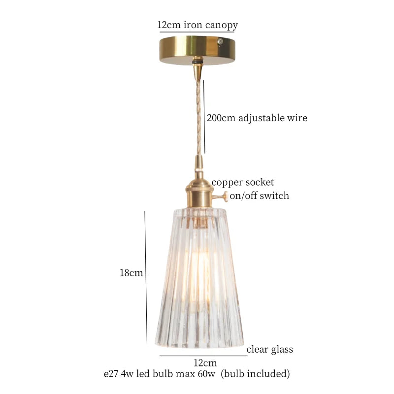 Decorbites™ Grünes Glas LED-Pendelleuchte - Moderne nordische Hängelampe