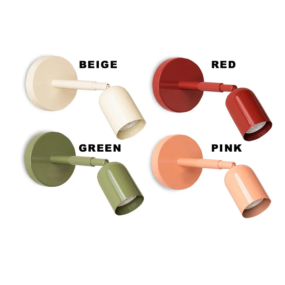 DecorBites™ مصباح حائط LED GU10 قابل للتعديل لغرفة المعيشة وغرفة النوم