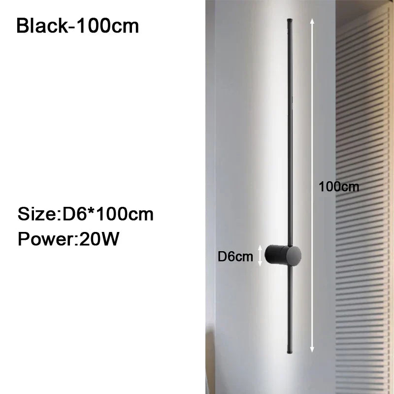 DecorBites™ Dimmable LED Wall Lights 360° Rotatable Indoor Wall Sconce