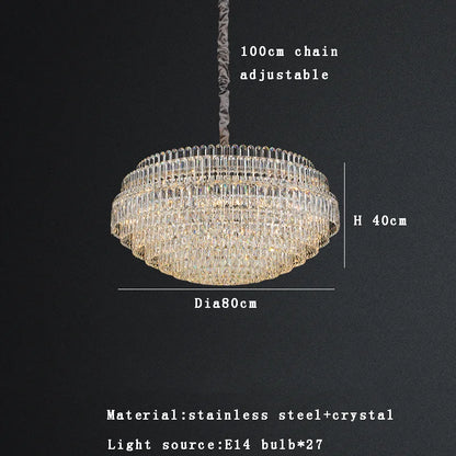 DecorBites™ Crystal Chandelier Lights 2025: Luxury Modern Room Decoration