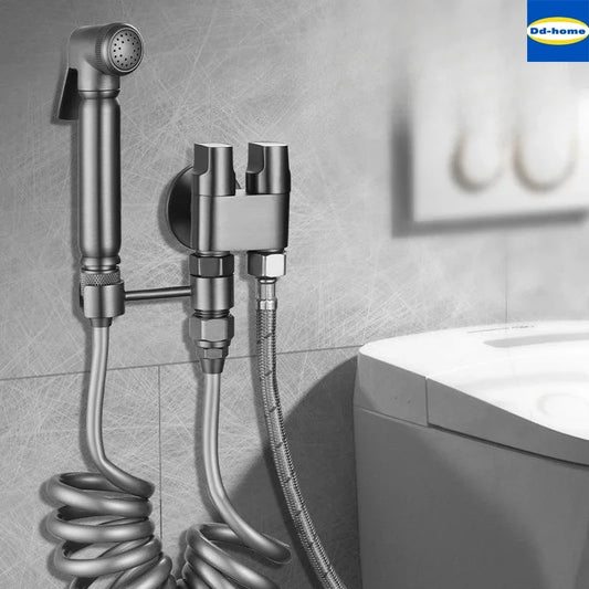 DecorBites™ High Pressure Bidet Sprayer for WC - Hygienic Bathroom Set