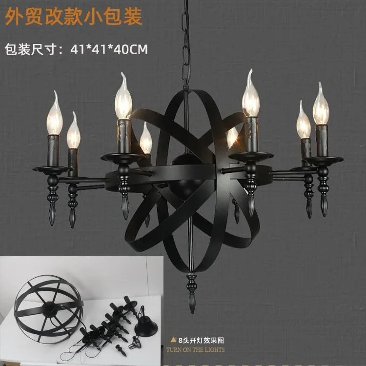 DecorBites™ Iron Pendant Light for Living Room Bar Restaurant Home Decor