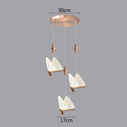 مصباح DecorBites™ LED على شكل فراشة معلق لإضاءة ديكور المنزل