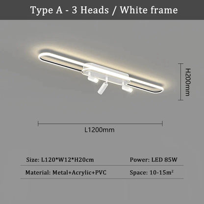 DecorBites™ LED Chandelier: Modern Ceiling Lighting for Living Dining Bedroom Kitchen Aisle