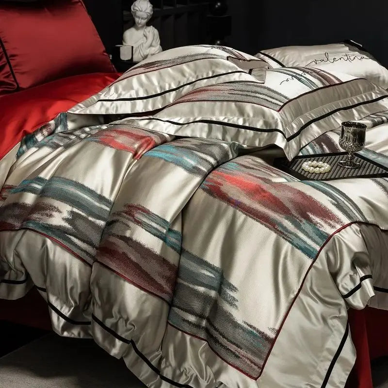 Jacquard Egyptian Cotton Bedding King 220x240cm