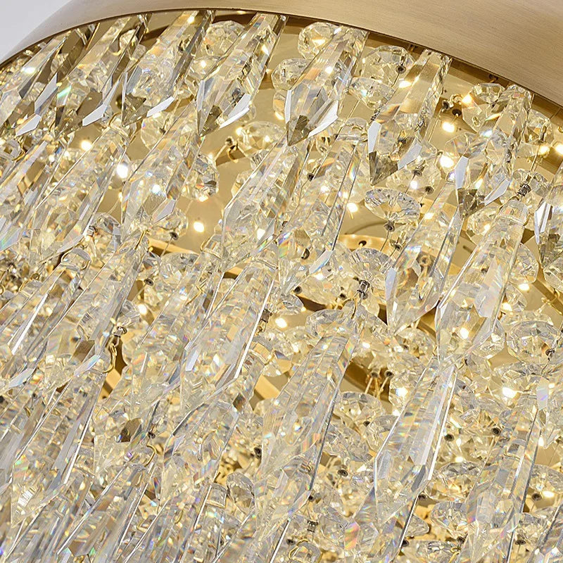 Lámparas colgantes DecorBites™ Crystal Copper: Elegante diseño nórdico para una decoración de lujo en comedores y dormitorios.