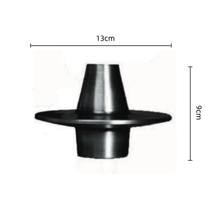 DecorBites™ Golden Geometry Metal Handicraft Flower Vase UFO Home Decor