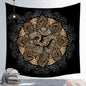 Decobites Psychedelic Mandala Sun Moon Tapestry Wall Hanging for Home Decor