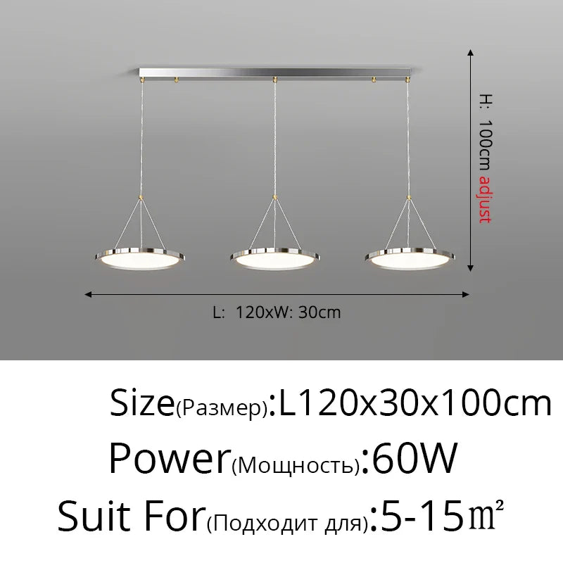 DecorBites™ LED Chandelier Lights for Modern Indoor Living Room, Bedroom & Dining Room