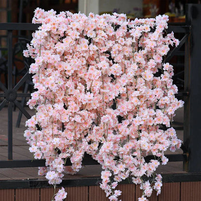 DecorBites™ Artificial Sakura Flowers Vine for Wedding Garden Decor