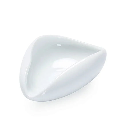 DecorBites™ Ceramic White Dose Trays & Tea Spoon Set