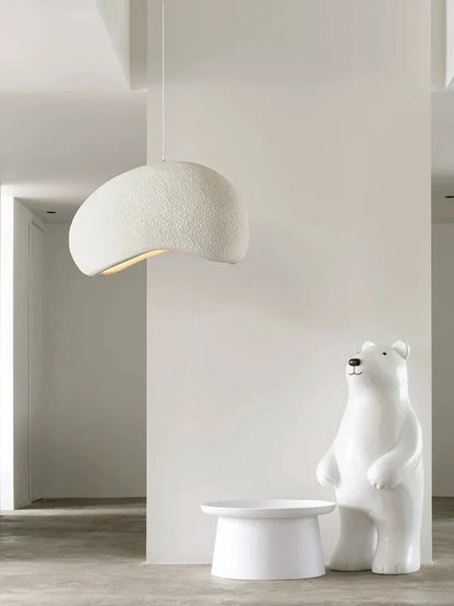 Lámpara de araña DecorBites™ Cream Cloud: Lámpara colgante LED moderna para el hogar, restaurante o bar.