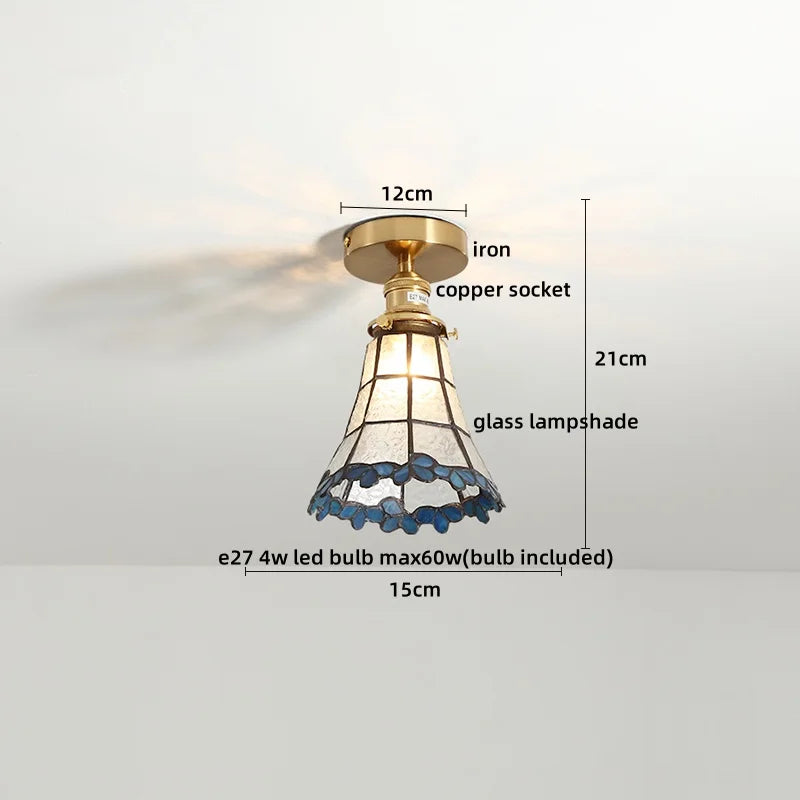 DecorBites™ Glass LED Ceiling Lights Modern Art Decor for Home Living Room Lighting