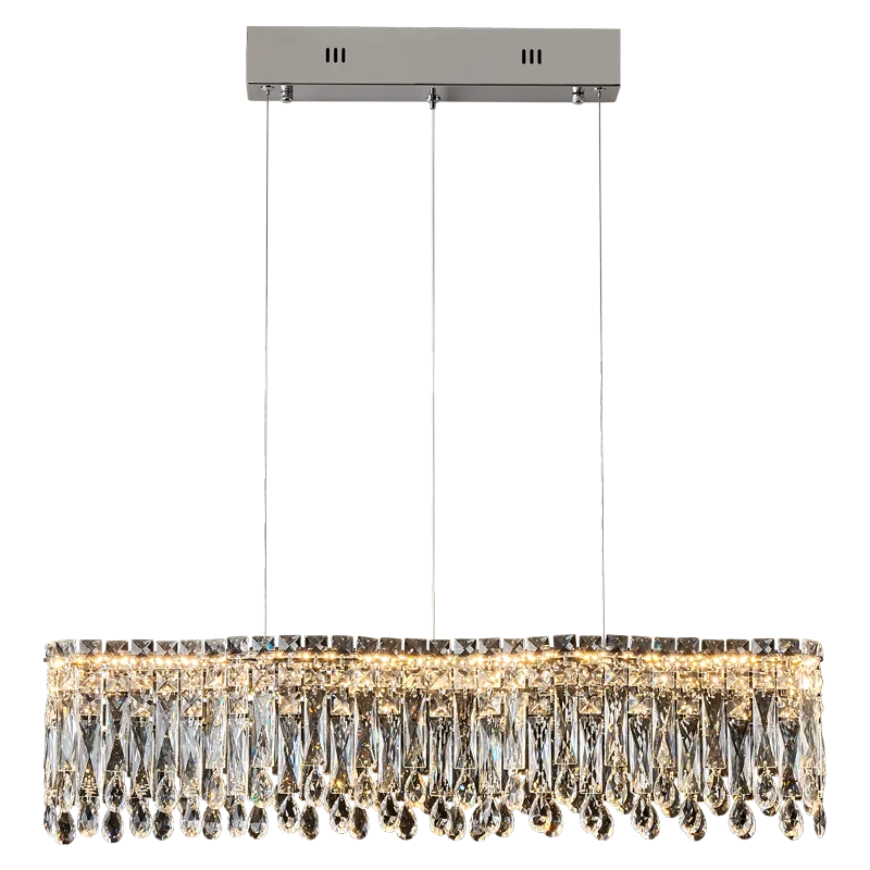DecorBites™ Crystal Chandelier Modern Luxury Light for Living Room, Dining, Bedroom - 2024 New