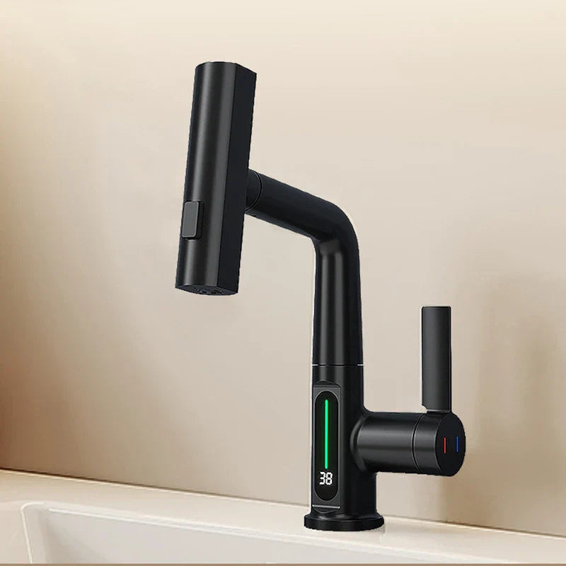 DecorBites™ Digital Display Basin Faucet with Temperature Control