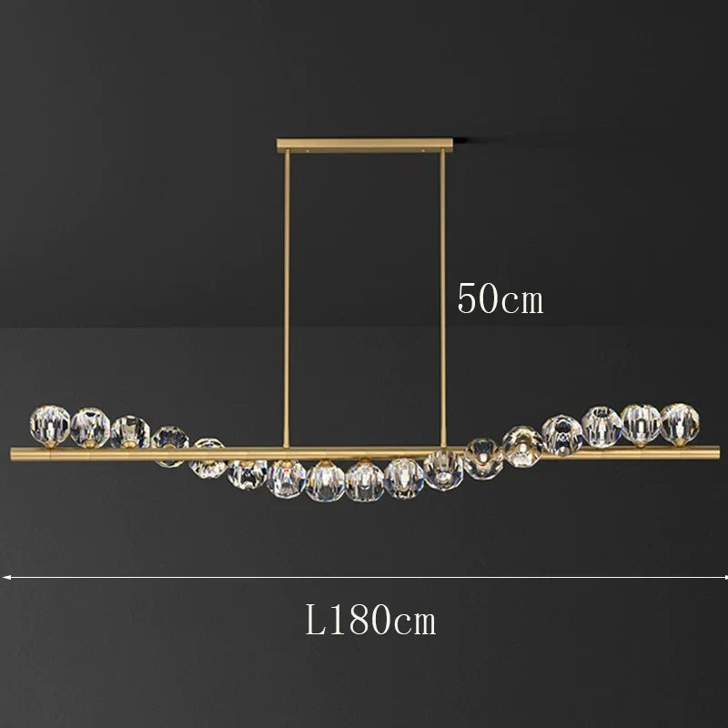 DecorBites™ LED Pendant Light Chandeliers for Modern Living & Dining Room Lighting