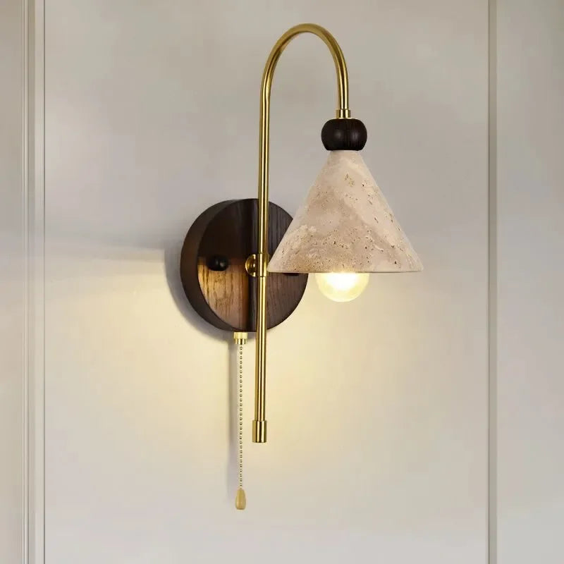 DecorBites™ LED Marble Wall Light for Bedroom, Living Room, Dining Room, Hallway