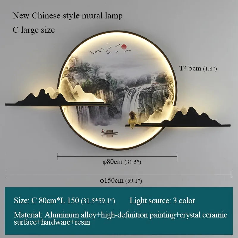 Black LED Picture Light