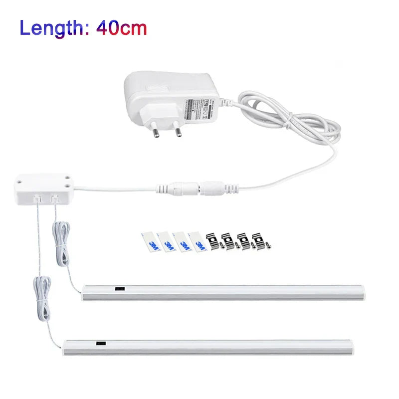 DecorBites™ LED Under Cabinet Light Hand Sweep PIR Motion Sensor Wardrobe Lamp