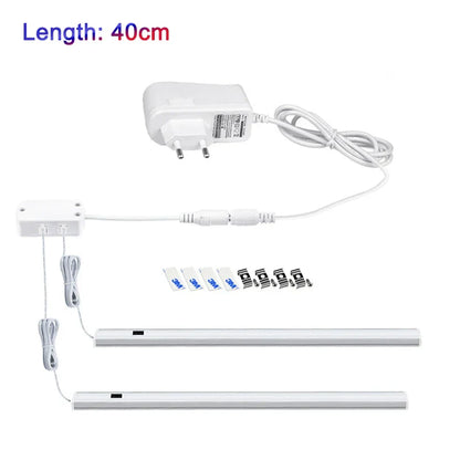 DecorBites™ LED Under Cabinet Light Hand Sweep PIR Motion Sensor Wardrobe Lamp