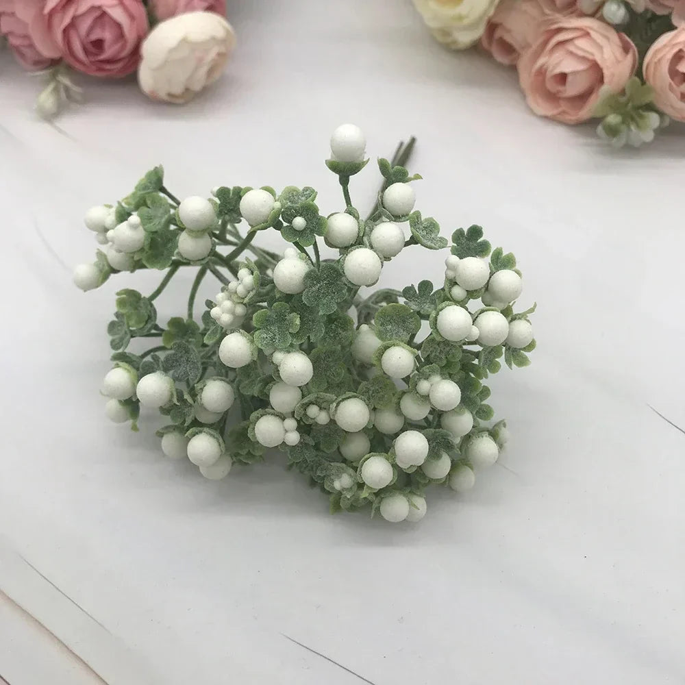 DecorBites™ Foam Ball Artificial Flower Home Decoration Set