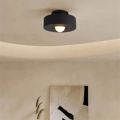 DecorBites™ Led Ceiling Light Macaron Minimalist Small Round Hallway Balcony Bedroom E27