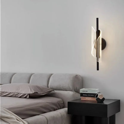 DecorBites™ Gold Black LED Wall Sconce Light for Bedroom Living room Aisle Corridor